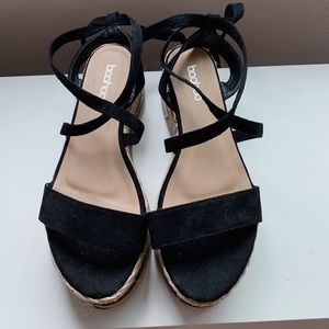 boohoo black espadrilles